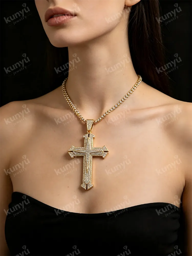 Gold Plated Hip Hop Pendant